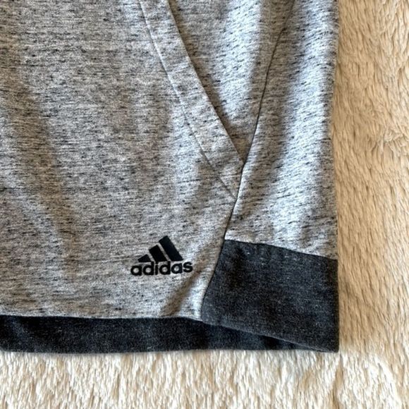 Adidas gray cowl neck hoodie - Picture 14 of 16